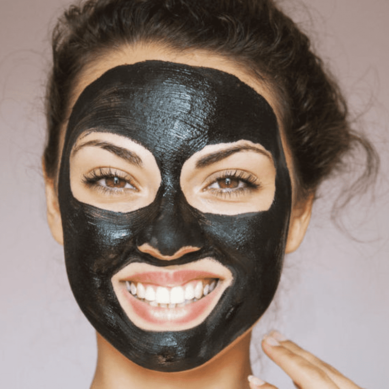 Máscara Preta de Carvão e Bambu para Pontos Negros - Miralusa™